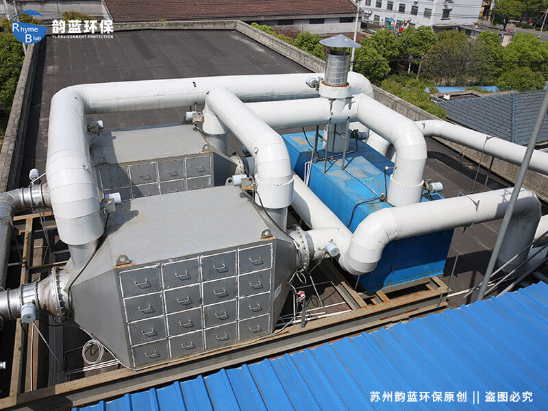 桐鄉某新材料廠車間廢氣處理工程